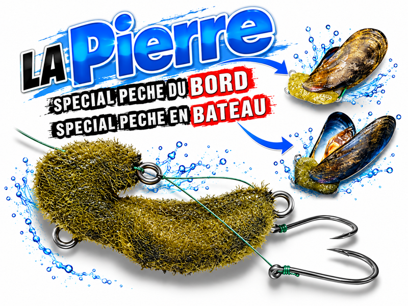Pierre de Marseille : porte-appât pour la daurade royale en bateau