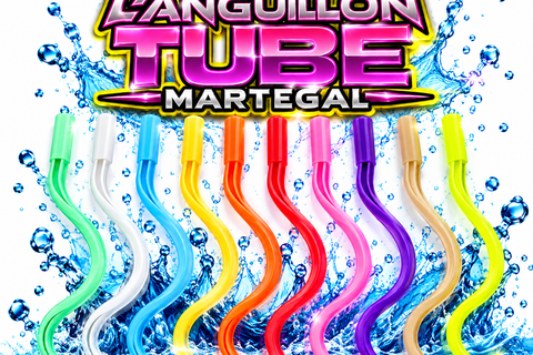 Anguillon Tube Martégal : le leurre pour pêcher le loup, le bar et la louvine à la bulle d'eau