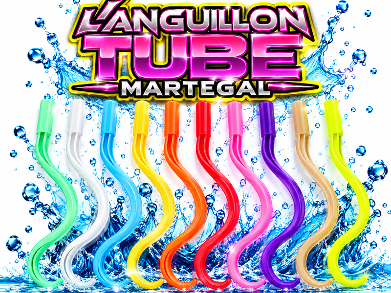 Anguillon Tube Martégal : le leurre imitation anguille pour pêcher le loup, le bar et la louvine au traînard