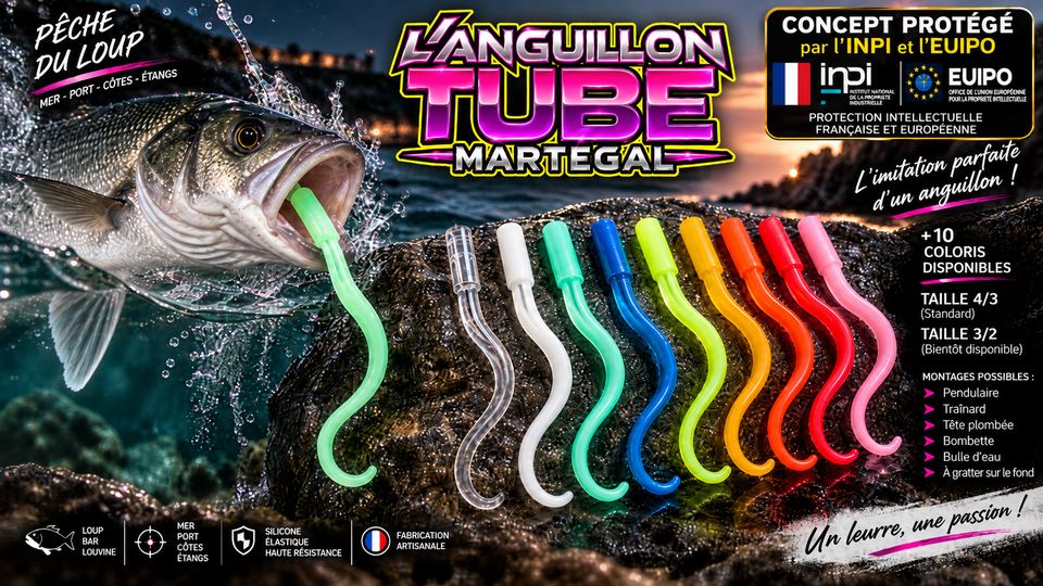 ANguillon tube martegal — Frenchy Leurres